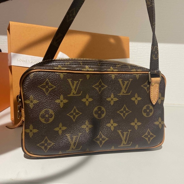 今ならほぼ即納！ LOUIS VUITTON ルイヴィトン ポシェット・マルリー ...