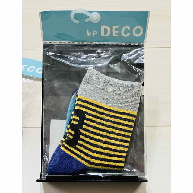 KP(ニットプランナー)の【新品】kp DECO 靴下　2足組 キッズ/ベビー/マタニティのこども用ファッション小物(靴下/タイツ)の商品写真