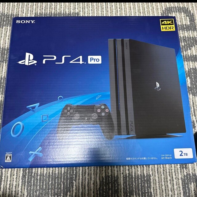 PS4 Pro CHU-7200C B01 2TB ジェットブラック