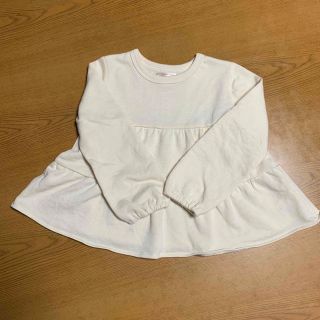 ニシマツヤ(西松屋)の西松屋　ティアード裏毛トップス　110㎝(Tシャツ/カットソー)