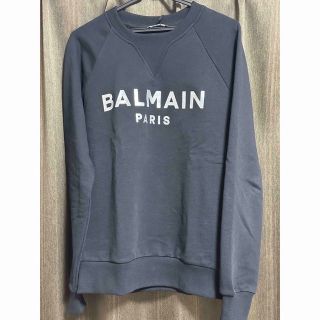 バルマン(BALMAIN)のBalmain Paris ロゴプリント スウェット トレーナー XS(スウェット)