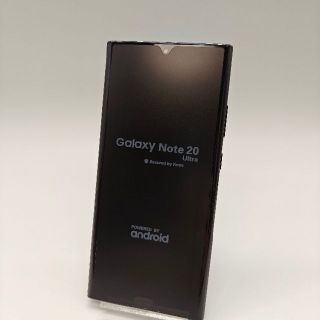 新品同様】Galaxy note20 Ultra ブラック SIMフリー　海外版(スマートフォン本体)