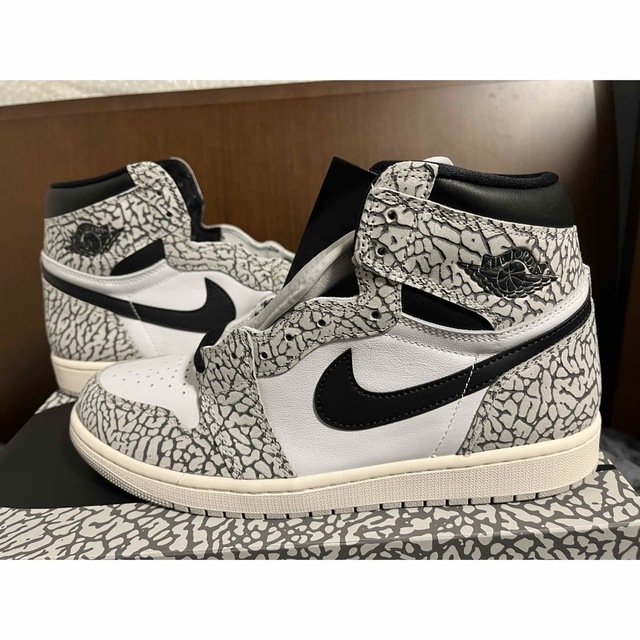 Nike Air Jordan 1 High  White Cement 29