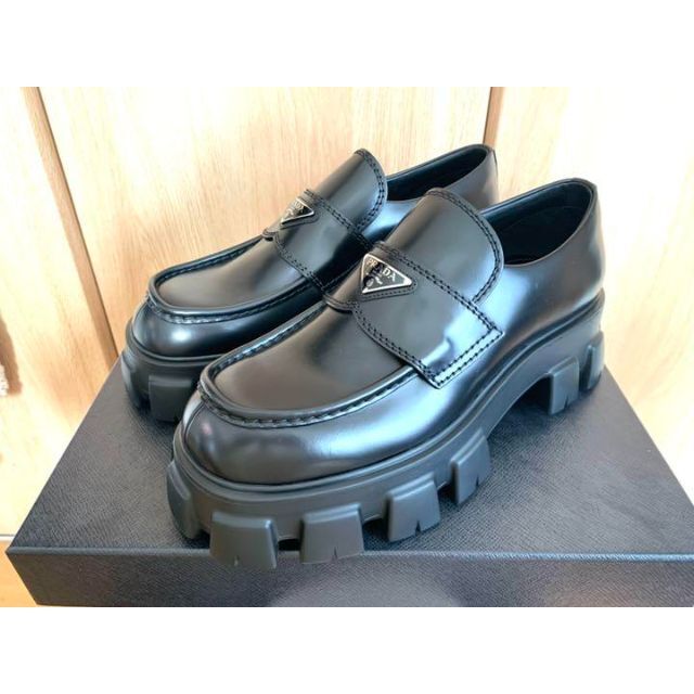 新入荷 PRADA プラダ モノリス チェルシー ブーツ スニーカー 21AW