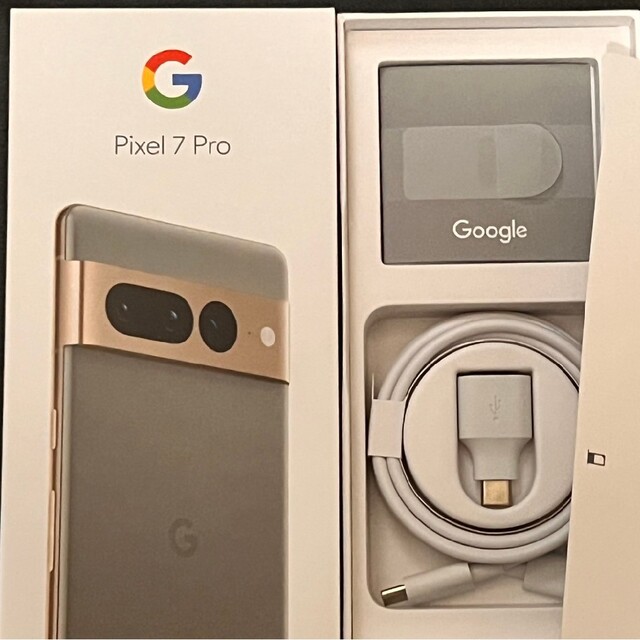 Google Pixel(グーグルピクセル)のGoogle Pixel 7 Pro Hazel 128GB スマホ/家電/カメラのスマートフォン/携帯電話(スマートフォン本体)の商品写真