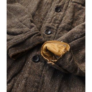 日本製 2ウェイ NICENESS robby(brown nep) SIZE:M - カバーオール