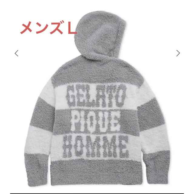 gelato pique - 【HOMME】ジェラート2ボーダーパーカ の通販 by coco