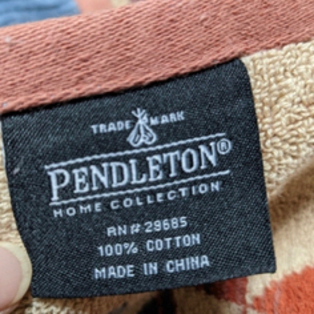 PENDLETON(ペンドルトン)のペンドルトン タオルブランケット  インテリア/住まい/日用品のラグ/カーペット/マット(その他)の商品写真