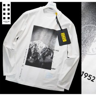 モンクレール(MONCLER)のMONCLER GENIUS モンクレール ジーニアス 1952 袖ロゴ付ロンT(Tシャツ/カットソー(七分/長袖))