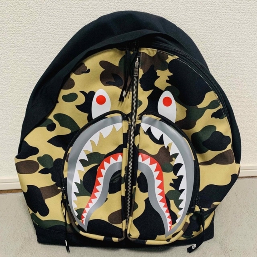 A BATHING APE ベイシングエイプ　バックパック　90s リュック　黒