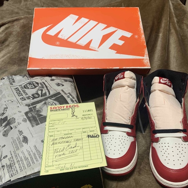 Nike Air Jordan 1 High OG Chicago  27cm