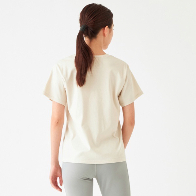 Chacott BALANCE アロマTシャツ グレージュ