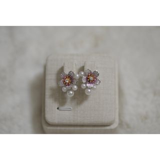 MIKIMOTO - 新品同様美品 ミキモト K18 デザインパールピアス ベビー