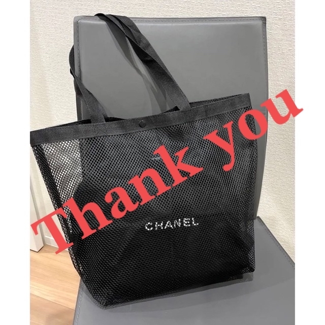 CHANEL トートバッグ メッシュトートバッグ