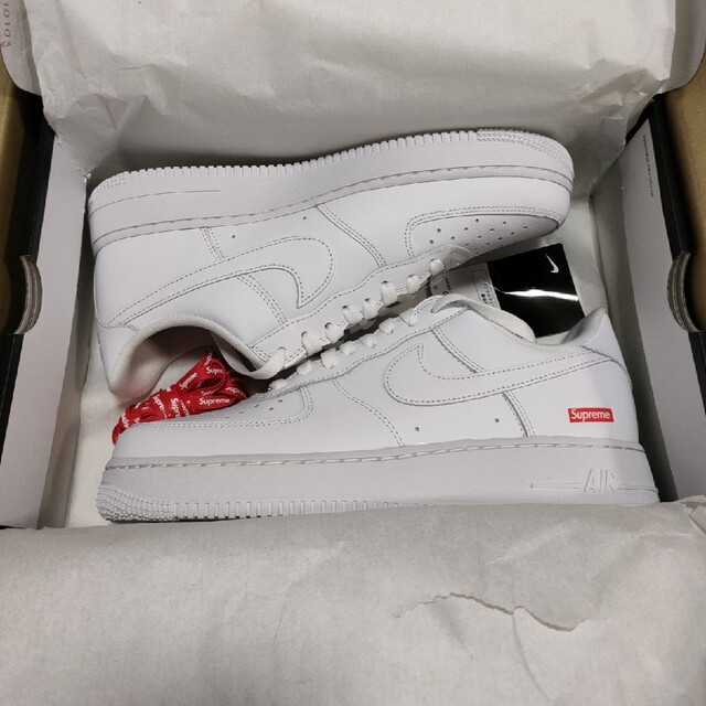 27㎝ Supreme Nike Air Force 1 Low White 白