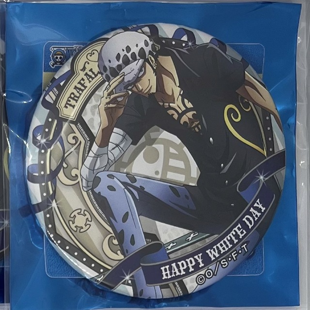 ONEPIECE 輩缶バッジ ホワイトデー White Day ロー | フリマアプリ ラクマ