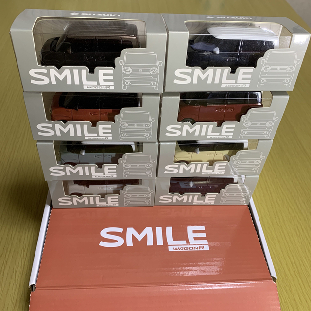 非売品 ワゴンR Smile プルバックカー コンプリートBOX-eastgate.mk