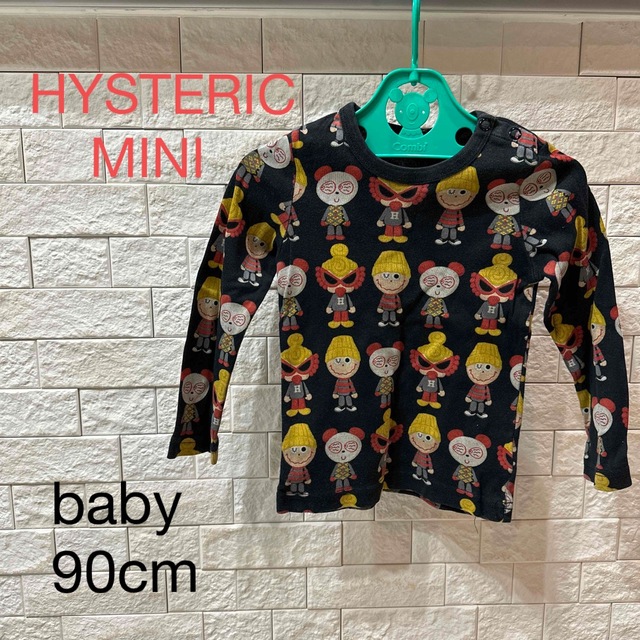 HYSTERIC MINI(ヒステリックミニ)のヒステリックミニ　ベビー長袖90cm キッズ/ベビー/マタニティのキッズ服女の子用(90cm~)(Tシャツ/カットソー)の商品写真