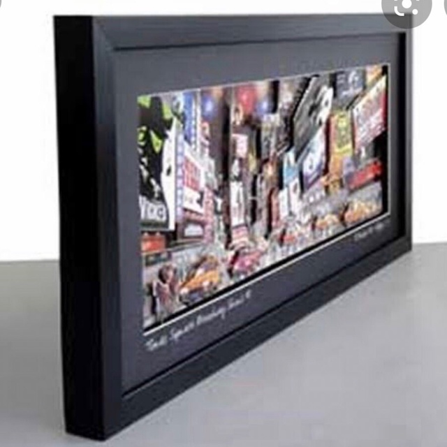Studio500 ニューヨーク ブロードウェイ立体 絵　3Dポップアート