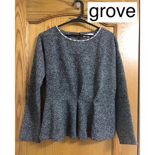 グローブ(grove)のgrove プルオーバー(ニット/セーター)