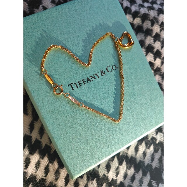 Tiffany & Co. - Tiffany ティファニー オープンハート ブレスレット 18K ゴールド