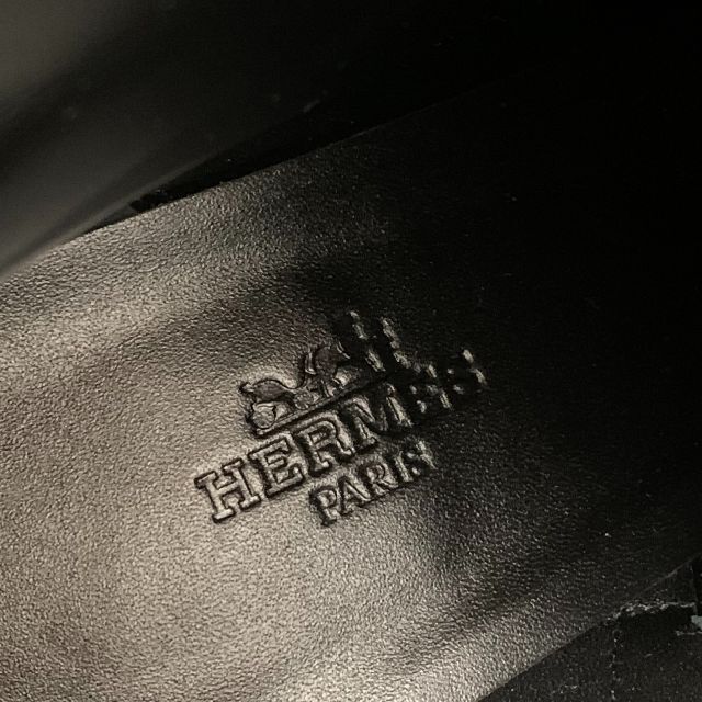 Hermes(エルメス)の6248 未使用 エルメス フラトゥーズ レザー ステッチ ショートブーツ レディースの靴/シューズ(ブーツ)の商品写真