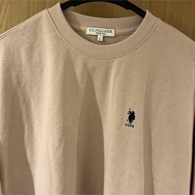 U.S. POLO ASSN.(ユーエスポロアッスン)の新品　U.S. POLO ビッグシルエット　柔らかいスウェット　ユニセックス レディースのトップス(トレーナー/スウェット)の商品写真