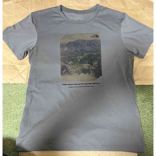 ザノースフェイス(THE NORTH FACE)のノースフェイスTシャツ サイズM グレー(Tシャツ/カットソー(七分/長袖))
