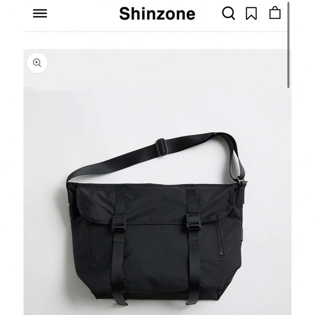 shinzone AMIACALVA MESSENGER BAG