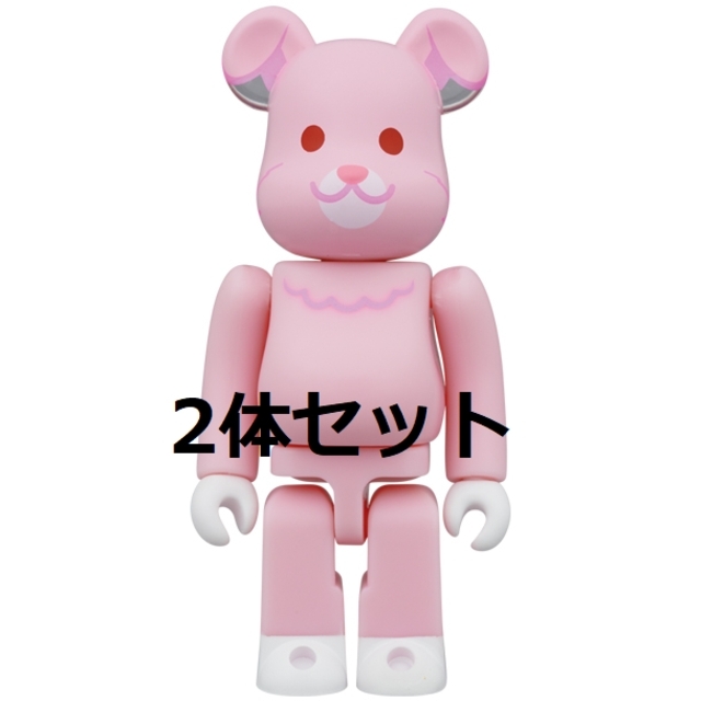 2点セット BE@RBRICK 干支 ベアブリック 卯 100% ウサギ 兎