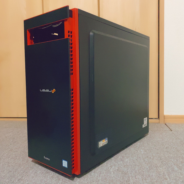 休日限定 Level∞ ミドルタワー ゲーミングPC PCケース デスクトップ型