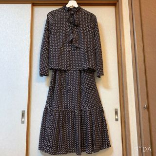 リリーブラウン(Lily Brown)の美品　リリーブラウン　セットアップ(セット/コーデ)