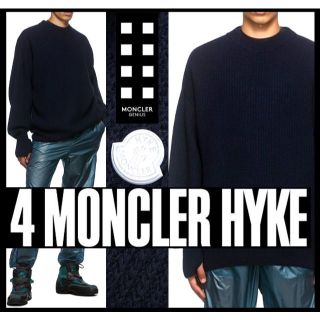 モンクレール(MONCLER)のMONCLER 4 HYKE モンクレール ジーニアス ハイク カシミアニットL(ニット/セーター)