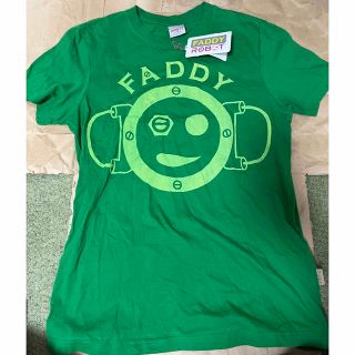 FADDYROBOT Tシャツ サイズM グリーン 韓国(Tシャツ/カットソー(半袖/袖なし))