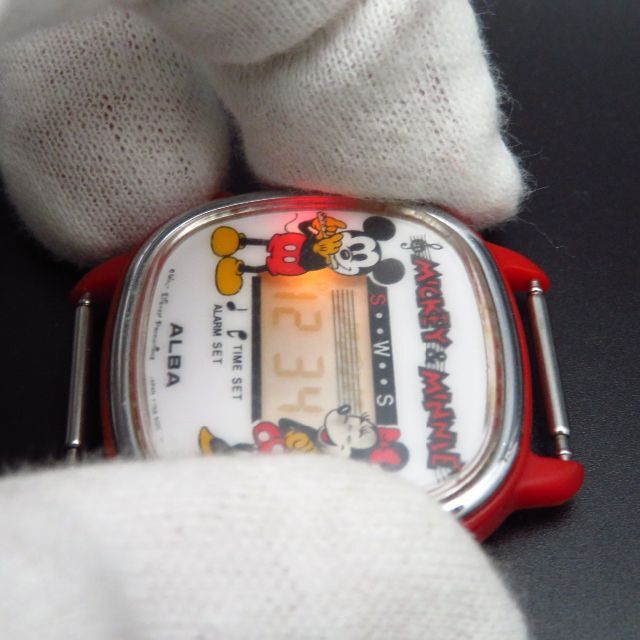 SEIKO - ALBA Disney デジタル腕時計 ミッキーマウス ミニー SEIKO - ALBA Disney デジタル腕時計 ミッキーマウス ミニー