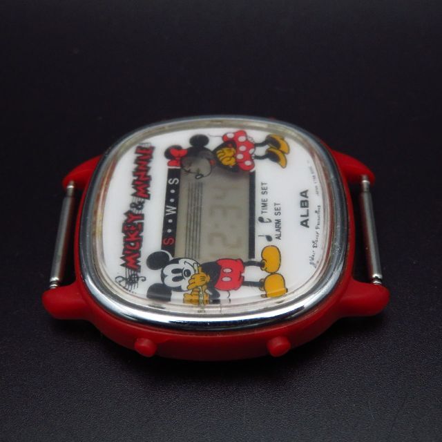 SEIKO - ALBA Disney デジタル腕時計 ミッキーマウス ミニー SEIKO - ALBA Disney デジタル腕時計 ミッキーマウス ミニー