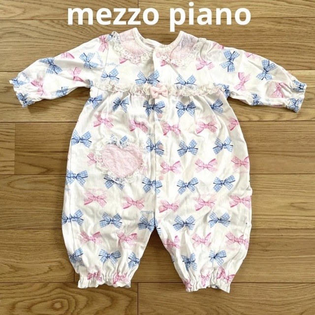 mezzo piano(メゾピアノ)のメゾピアノ　ベビー服　50 60 70 キッズ/ベビー/マタニティのベビー服(~85cm)(ロンパース)の商品写真