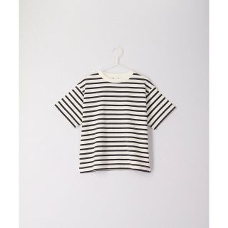 ロペピクニック(Rope' Picnic)の【ネイビー（40）】【BOYS】リンクコーデ/ボーダーオーバーサイズTシャツ(Tシャツ/カットソー)