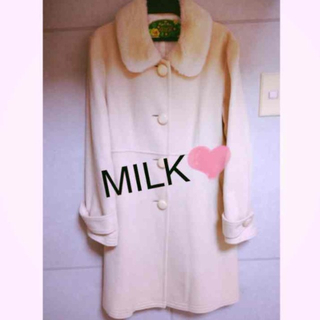 ミルク(MILK)のMILKのロングコート☆限定タグ(ロングコート)