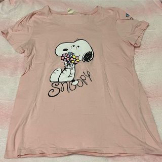 ピーナッツ(PEANUTS)のスヌーピーTシャツLサイズ(Tシャツ(半袖/袖なし))