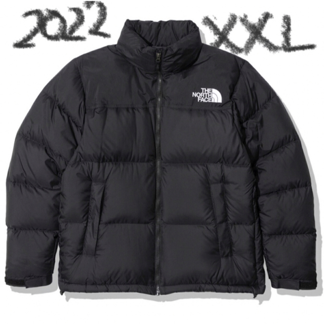 THE NORTH FACE(ザノースフェイス)のノースフェイス ヌプシジャケット　ブラック　ND92234 K XXLサイズ メンズのジャケット/アウター(ダウンジャケット)の商品写真