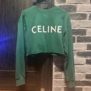 celine - 最終値下げ CELINE クロップド スウェットシャツ の通販 by