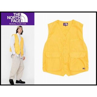 ザノースフェイス(THE NORTH FACE)の新品 ノースフェイス パープルレーベル NT3251N ベスト イエロー M ①(ベスト)