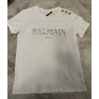 BALMAIN⭐︎ロゴTシャツ38ローラ着用megbaby着用