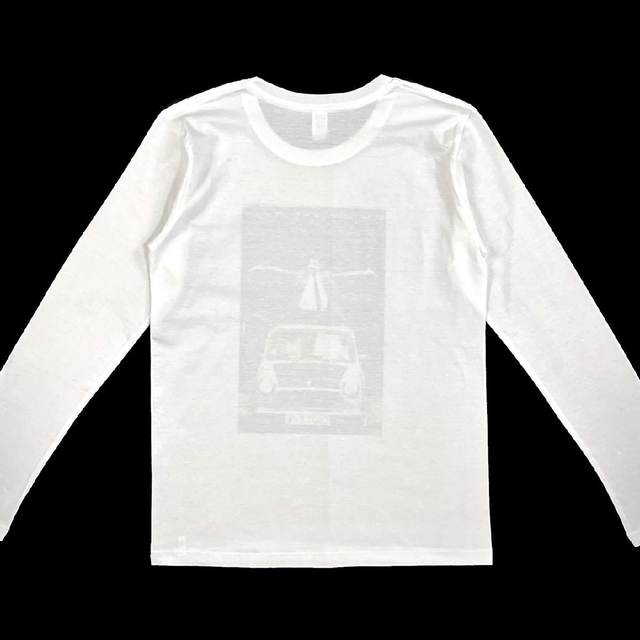 新品 Mr. Bean ミスタービーン ローバー ミニ クーパー セピア ロンT メンズのトップス(Tシャツ/カットソー(七分/長袖))の商品写真