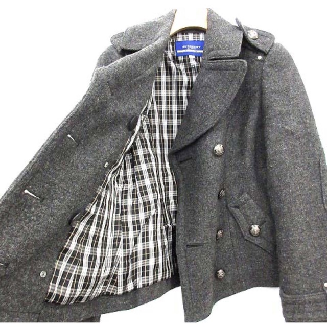 BURBERRY BLUE LABEL   バーバリーブルーレーベル ピーコート