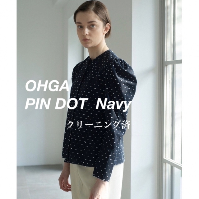 OHGA PIN DOT ネイビー SSの通販 by ほむら@プロフ必読's shop｜ラクマ