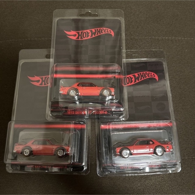 1972 Skyline HT 2000GT-R ハコスカ 3台セット - ミニカー