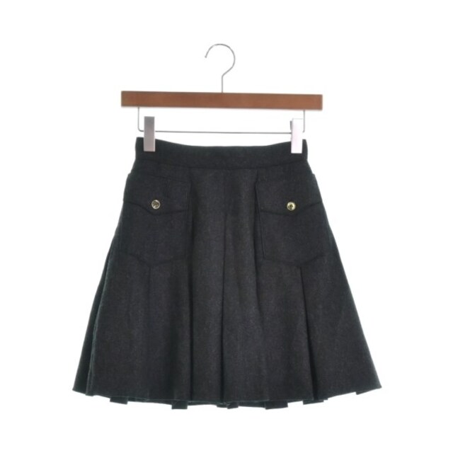 DOLCE&GABBANA ミニスカート 36(XS位) 黒 【古着】【中古