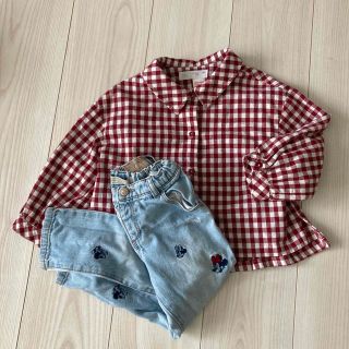 ザラキッズ(ZARA KIDS)のZARA ザラ　3歳から4歳　104cm 2点セット(パンツ/スパッツ)